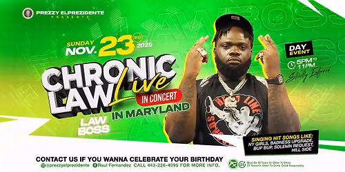 Chronic Law Live In Concert