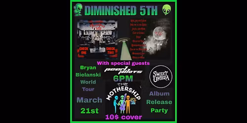 Live @ The Mothership: Diminished 5th Album Release Party
