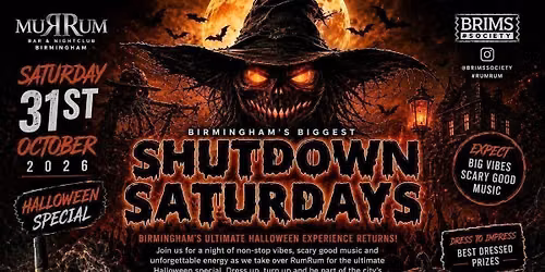 Birmingham\u2019s biggest Halloween shutdown is back\u2026 \ud83c\udf83\ud83d\udd25