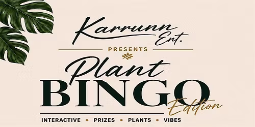 Karrunn Presents - Plant Bingo