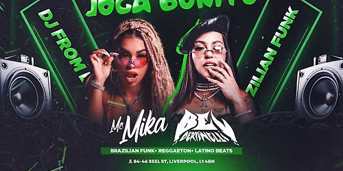 Intirave JOGA BONITO | DJ BEL BERTINELLI & MC MIKA: Baile Funk Liverpool