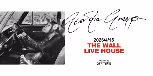 Geordie Greep Live in Taipei 2026