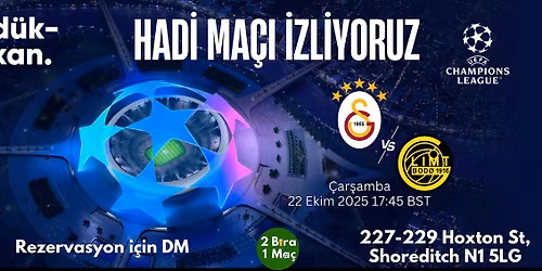 Galatasaray - Bod\u00f8\/Glimt - 2bira1ma\u00e7  Watch Party