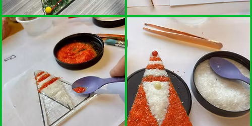 Fused Glass Christmas decorations