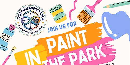 Paint in the Park: A neurodivergent family friendly event