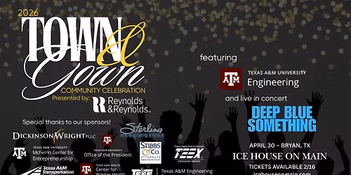 Town & Gown Community Celebration Gala and Concert