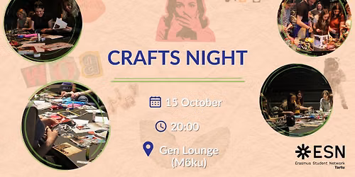 ESN Tartu Crafts Night