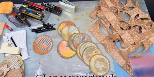 Words of Wisdom Collage Workshop With Marcy Stone