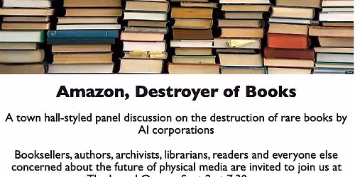 Amazon, Destroyer of Books