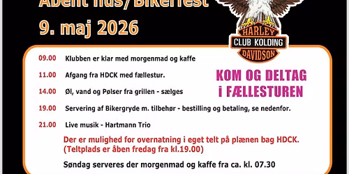 \u00c5ben hus \/ Bikerfest 