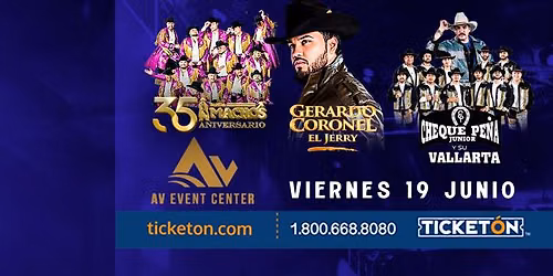 BANDA MACHOS, GERARDO CORONEL & MAS