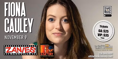 Comedian Fiona Cauley Live In Naples, Florida!