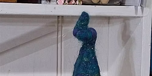 Needle Felted Fairy House