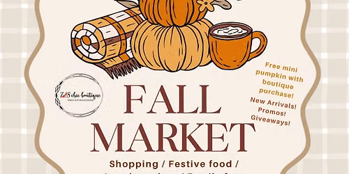 Fall Market at 728 Chic Boutique \ud83c\udf83 