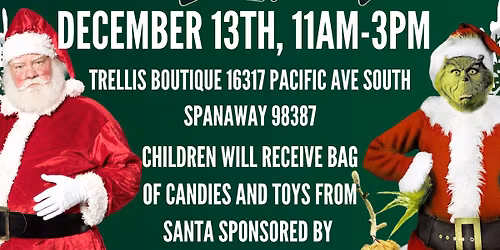 Meet & Greet with Santa and Mr Grinch