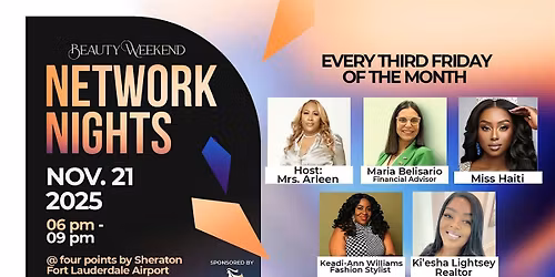 Beauty Weekend Network Nights