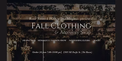 Fall Clothing & Accessory Swap + Momagiccc Fashion Show