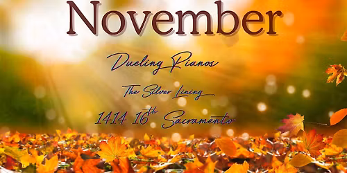 15th November Dueling Pianos