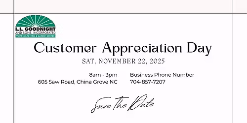 Customer Appreciation Day 2025