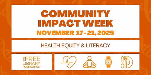 Free Library Community Impact Week - Vendor Registration