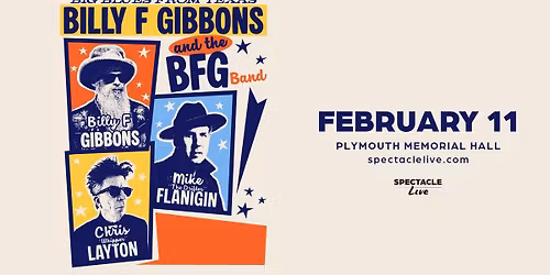 Billy F Gibbons and The BFG Band