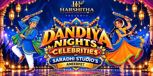 DANDIYA NIGHTS WITH CELEBRITIES SARADHI STUDIO