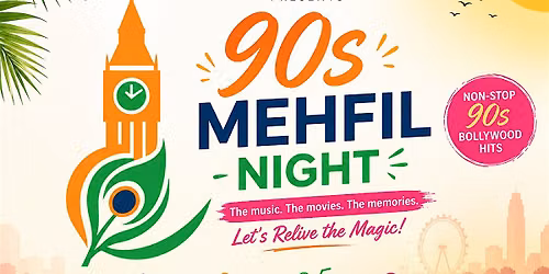 Indian Professionals in London - 90s Mehfil Night