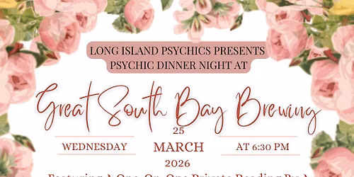 Psychic Dinner Night At Great South Bay