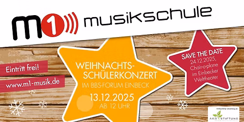 M1-Weihnachts-Schülerkonzert 2025
