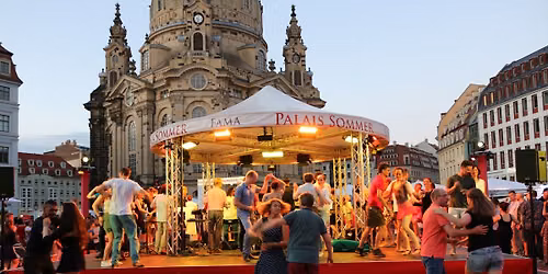 Salsa Sommernacht | Orquesta Salsonora (DE\/LAM\/USA) | Tanzschule Elementio (DE) | DJ Rico