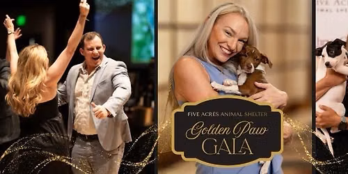 Five Acres Animal Shelter Golden Paw Gala 2026