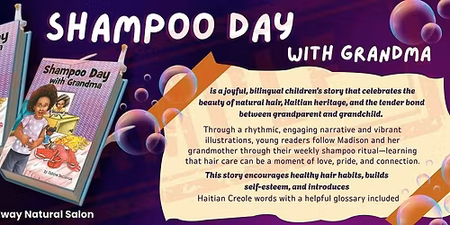 Shampoo Day with Grandma \u2014 Book Signing at F\u00eate de Fleur