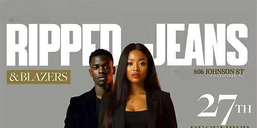 Ripped Jeans & Blazer