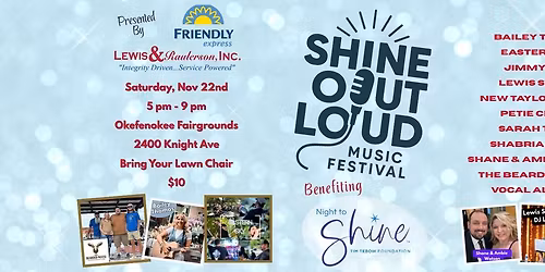 Shine Out Loud Music Festival