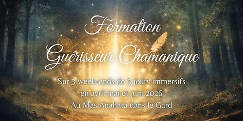 \u221e Formation Gu\u00e9risseur Chamanique \u221e