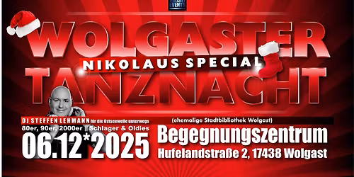 Wolgaster Tanznacht - Nikolaus Special