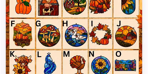 NEW DATES ADDED - Fall Suncatcher Workshop
