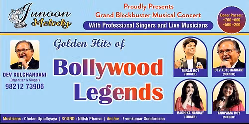 JUNOON MELODY - GOLDEN HITS OF BOLLYWOOD LEGENDS