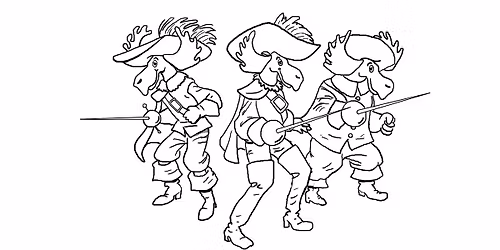 The 3 Mooseketeers