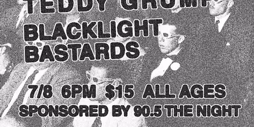 TIFFY| Cussing | Teddy Grump | Blacklight Bastards | TAR @ Berkeley Backyard