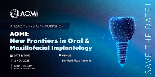 ANZAOMS Pre-ASM Workshop