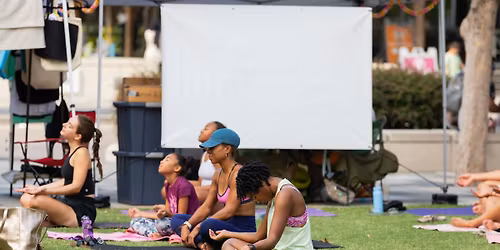 Meditation Styles with Stefanie powered by Yena at Klyde Warren Park