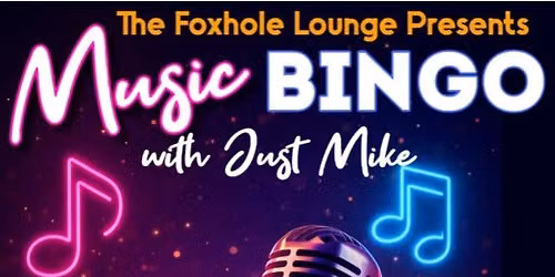 Music Bingo live at The Foxhole Lounge