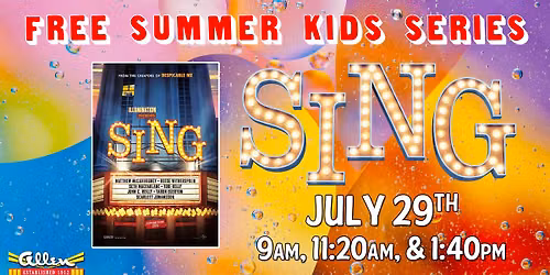 Sing - FREE Summer Kids Series