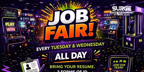 Now Hiring at Surge Entertainment - West Monroe