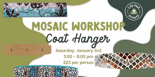 Mosaic Workshop: Coat Wall Rack