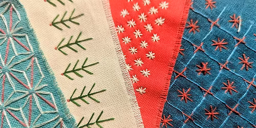 Christmas Sashiko