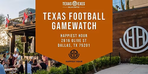 Happiest Hour Gamewatch Texas at Georgia