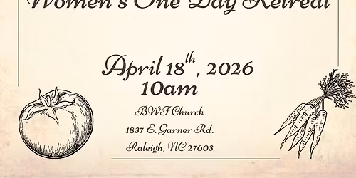 Recipe For Life \u2022 Women's Retreat