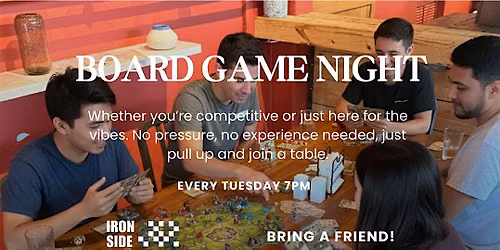 Board Game Night at Miami Ironside